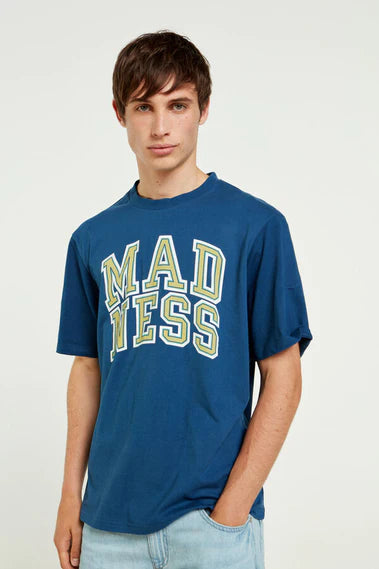 SPRINGFIELD MADNESS PRINTED TSHIRT | DARK BLUE